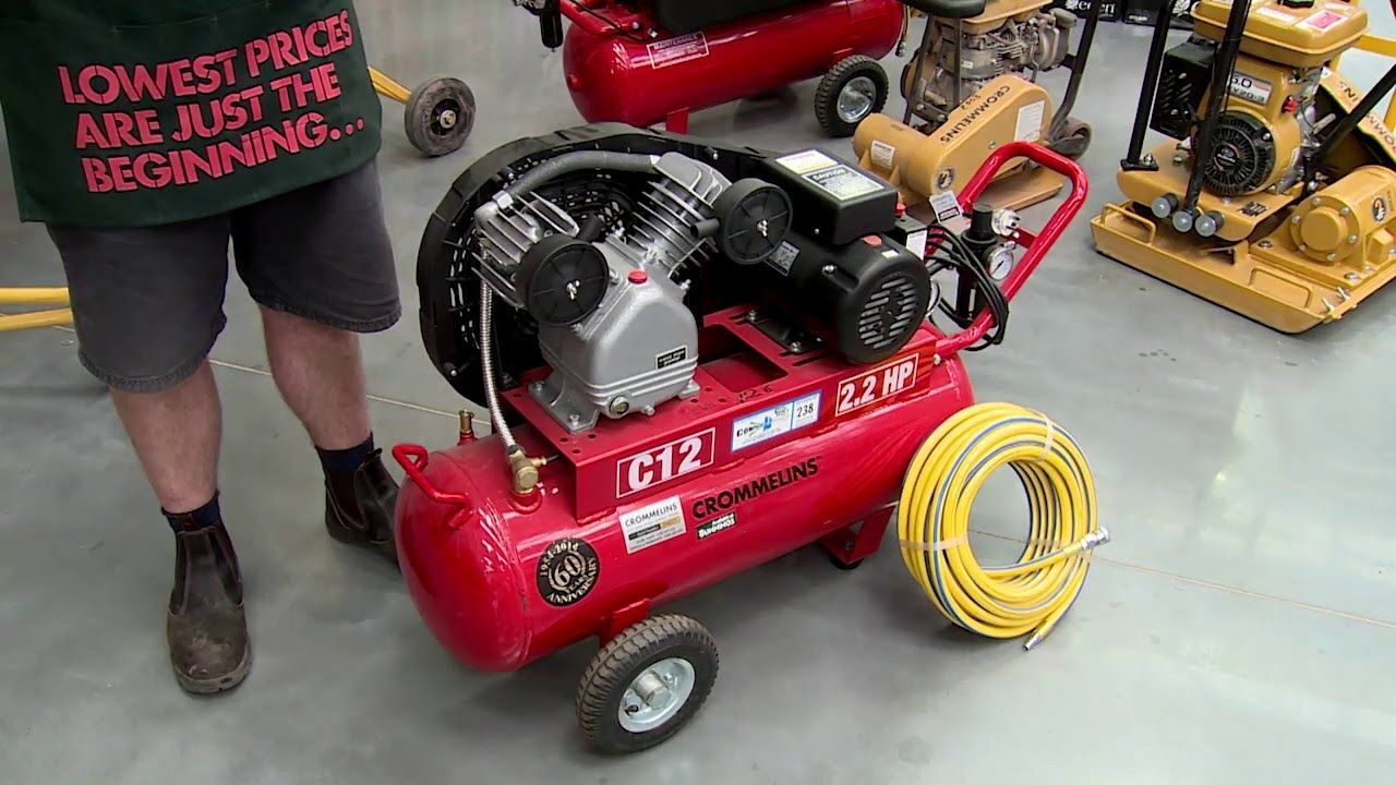 What are some tips for using an air compressor?