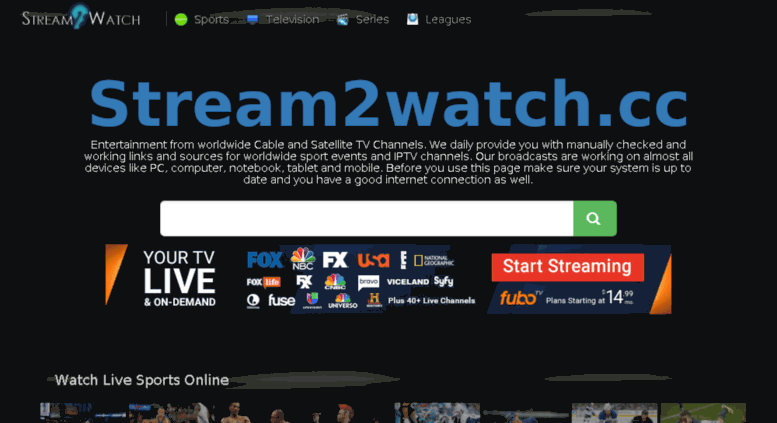 Watch Live Sports with Top 8 Alternative Websites to Stream2watch