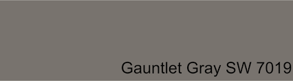 Sherwin Williams Gauntlet Gray 7019