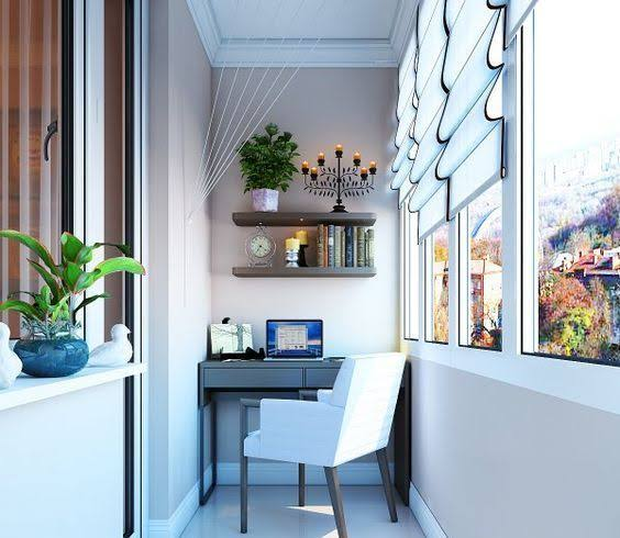 A Balcony Office