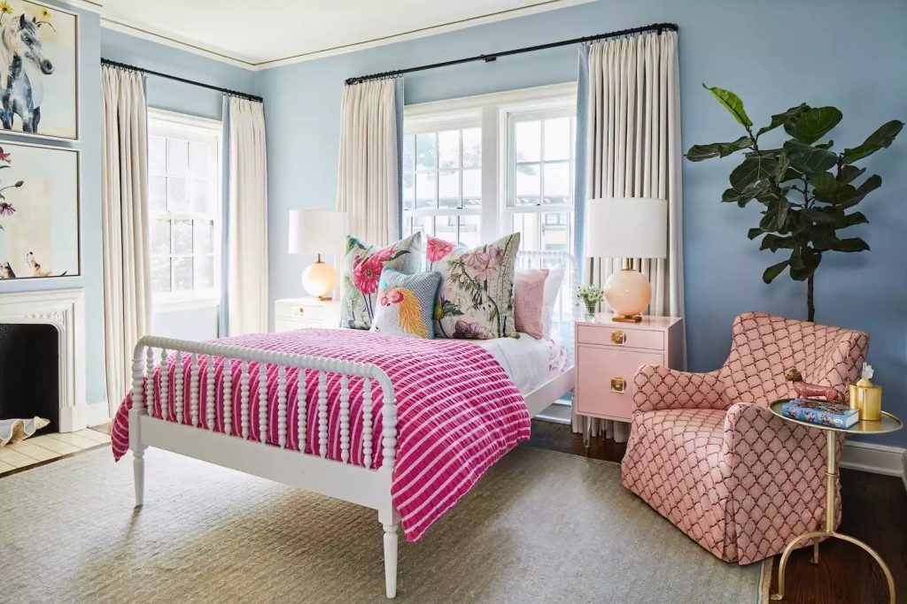 A Vibrant Bedroom for You to Sleep On