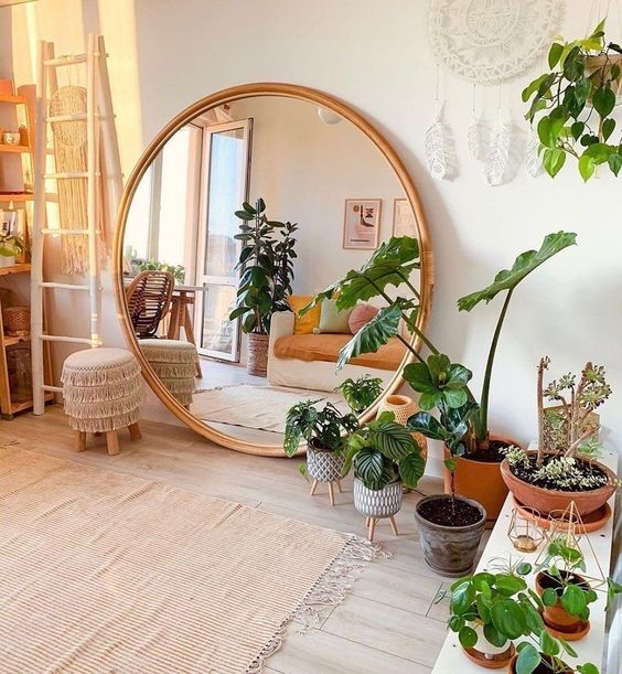 Add Plants to Enhance the Bohemian Vibe