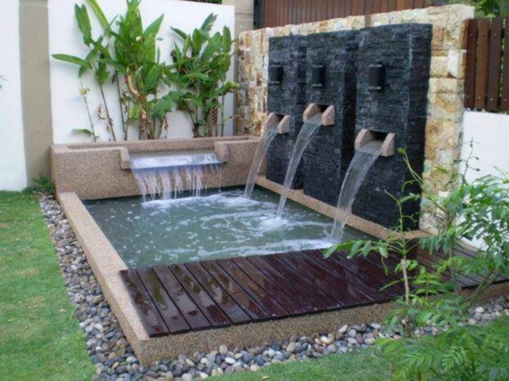 Backyard Waterfall