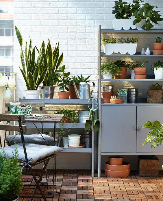 Balcony as Storage