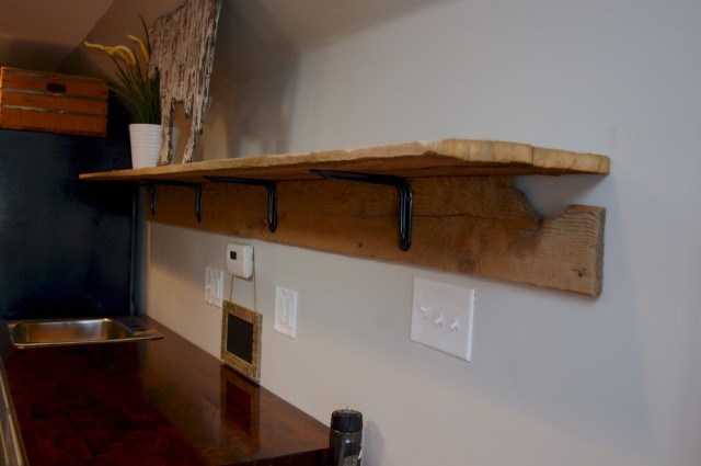 Barnwood Shelves