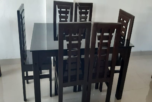 Black Teak Dining Chairs