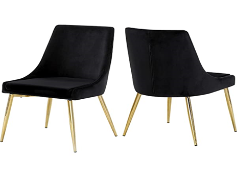 Black Velvet Dining Chairs
