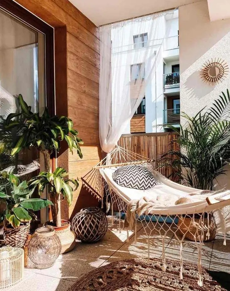 Bohemian Style Balcony