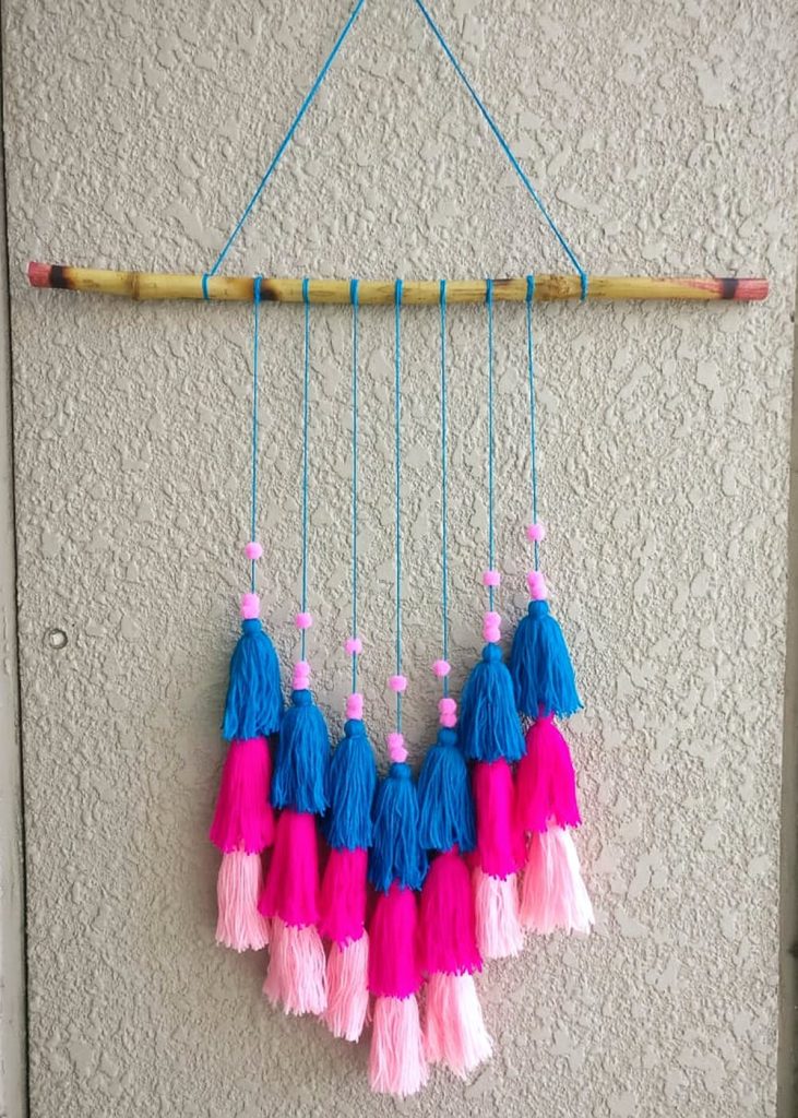 Bohemian TV Wall Tassels