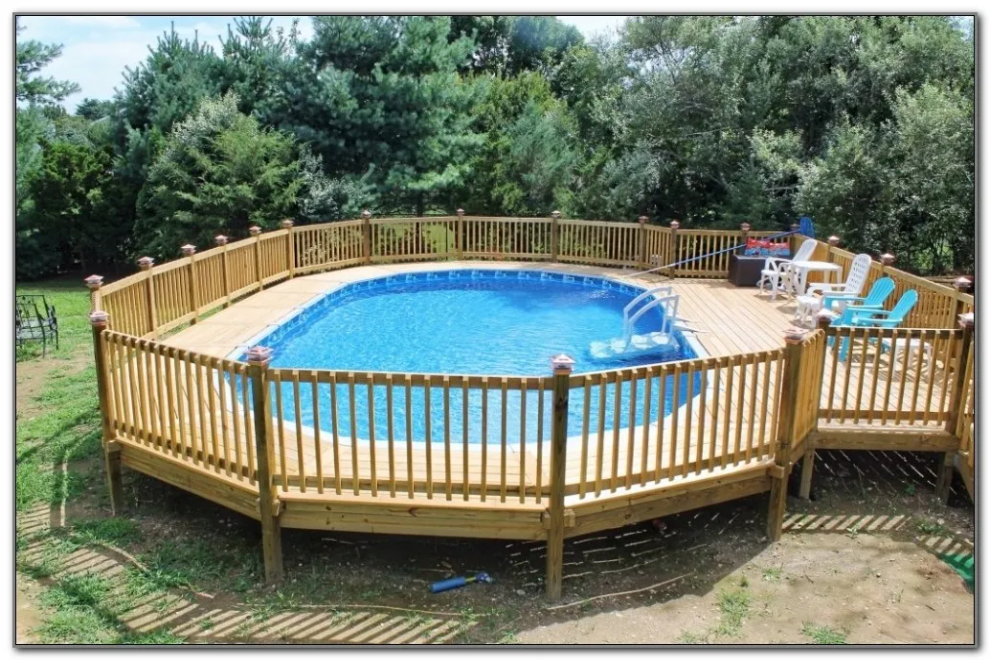 Circular Above-Ground Pool