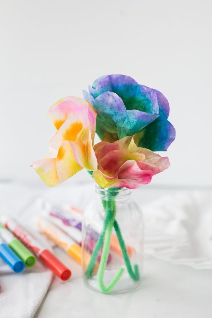 Coffee Filter Bouquet