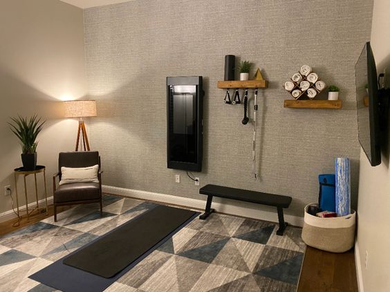 Compact Corner Home Gym: Perfect for Limited Space