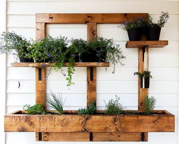 DIY a Vertical Herb Garden