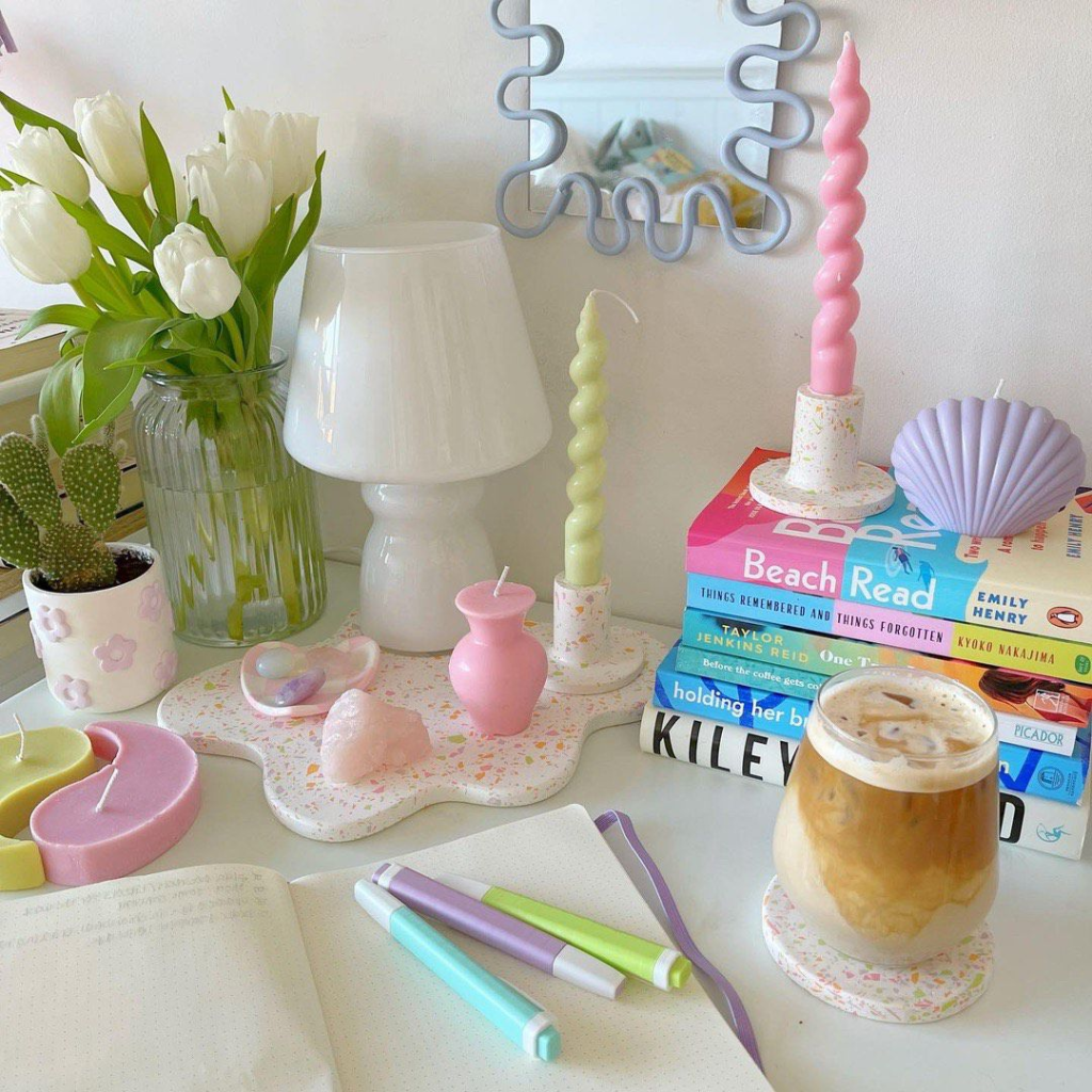 Danish Pastel Candles