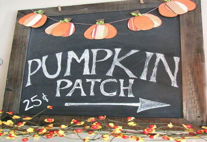 Decorate Your Seasonal Quote Chalkboard 