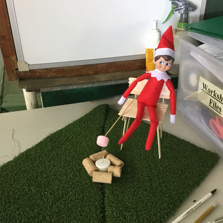 Elf in School