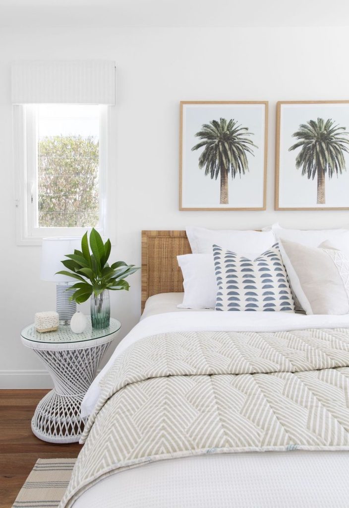 Explore a Palm Tree Wall Art in Your Master Bedrooms