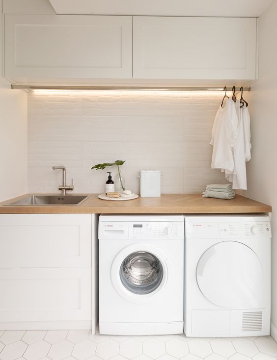 Farmhouse Laundry Space