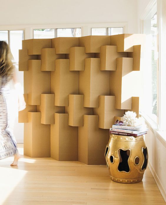 Folding Cardboard Divider