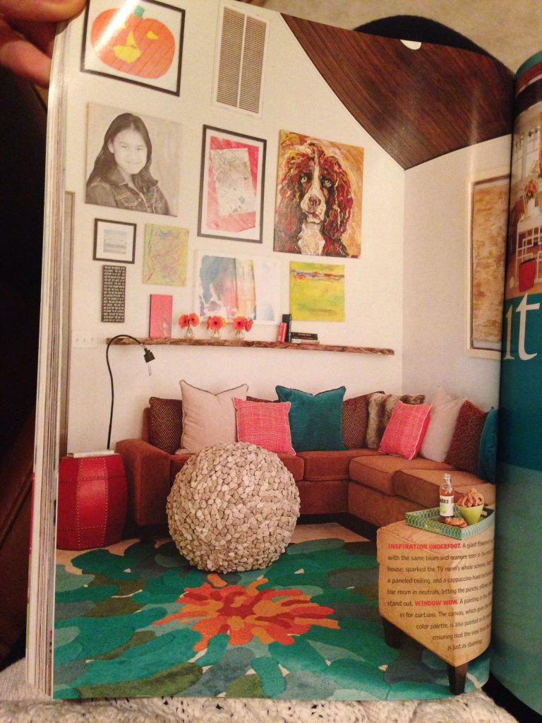 Funky Living Room Decor Idea