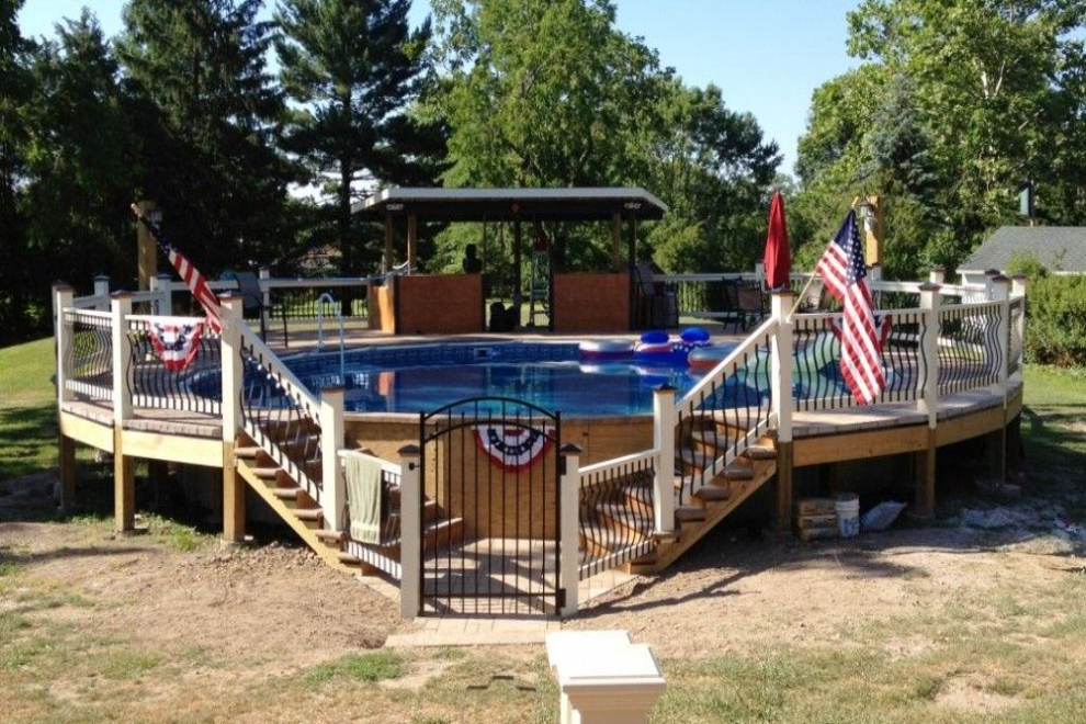 Gated Pool Deck