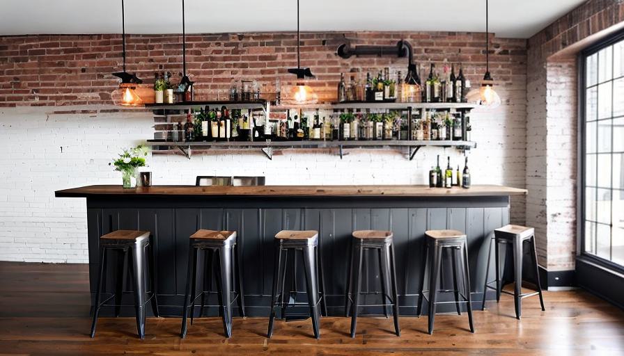 Industrial Style Bar