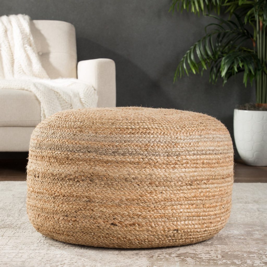 Jute Ottoman : Pouf