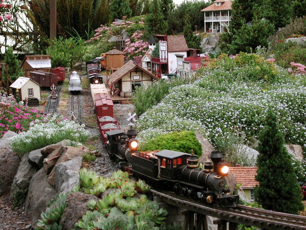 Mini Fairy Garden Train