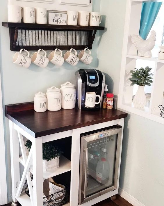 Minimalist Coffee Bar