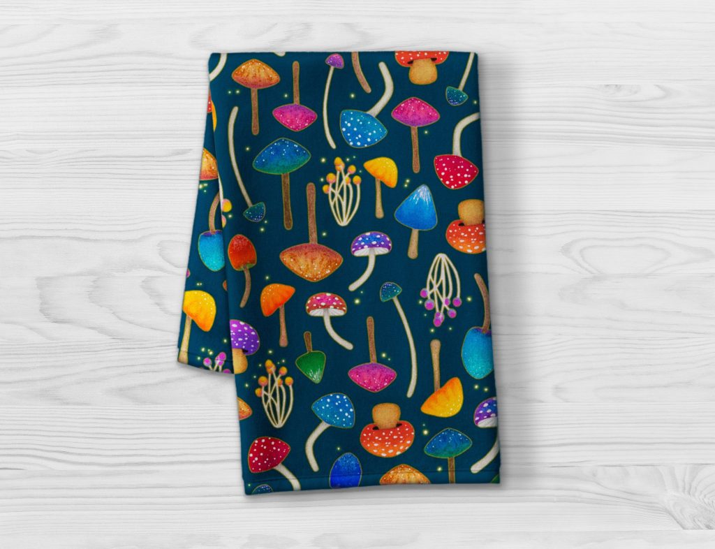 Mushroom Towels for The Kitchen