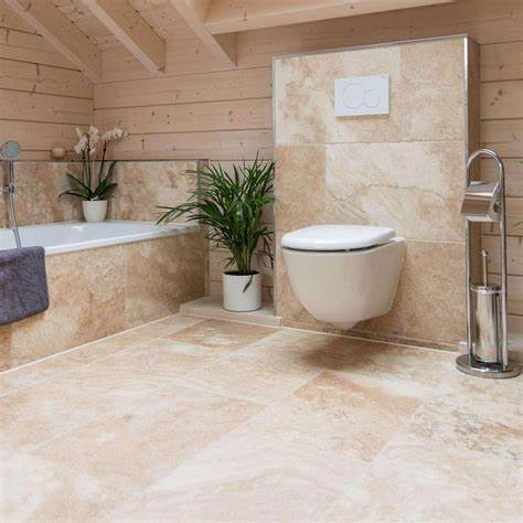 Natural Stone Bathroom Flooring