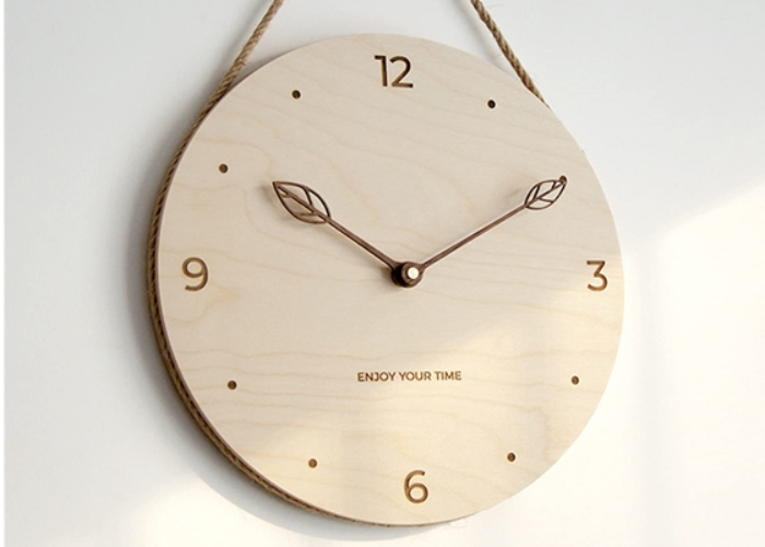 Pastel Shade Wall Clock