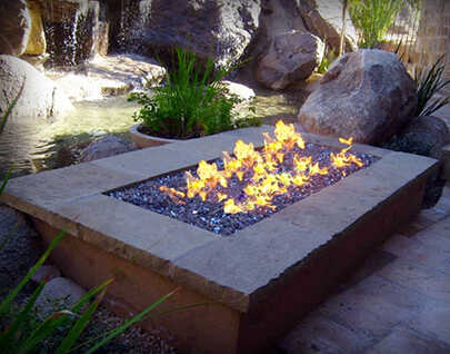 Rectangular DIY Fire Pit