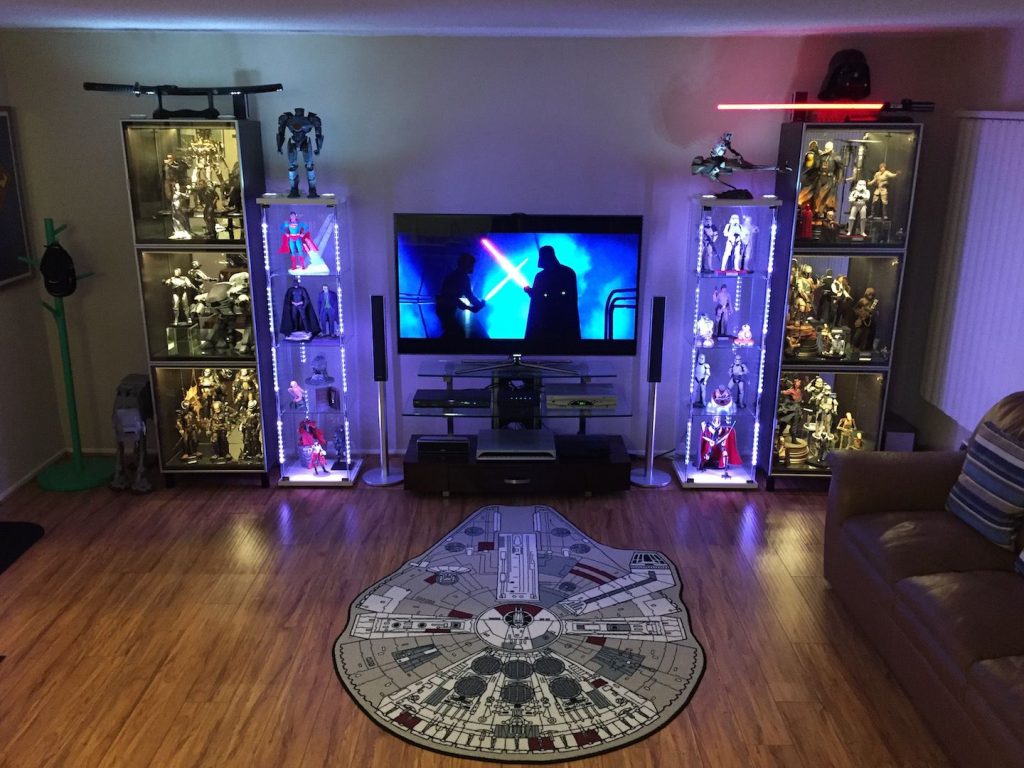 Retro Star Wars Décor Lounge Room
