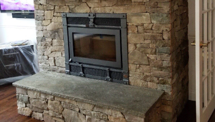 Rustic Modern Fireplace Idea