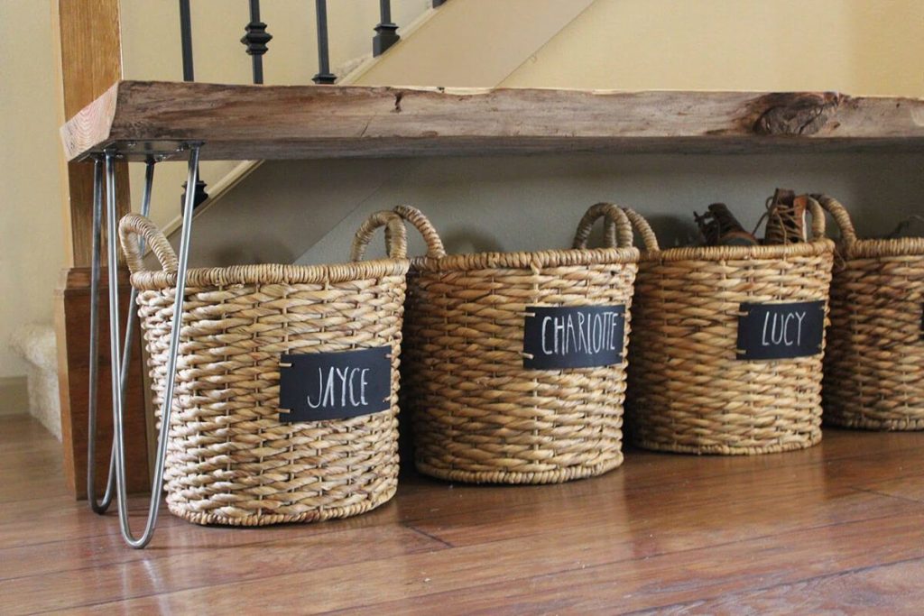 Shoe Storage Baskets