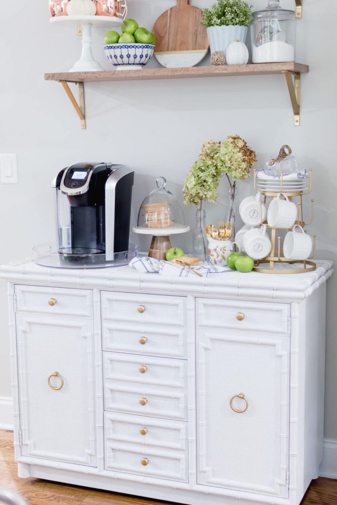 Simple and Chic Coffee Bar