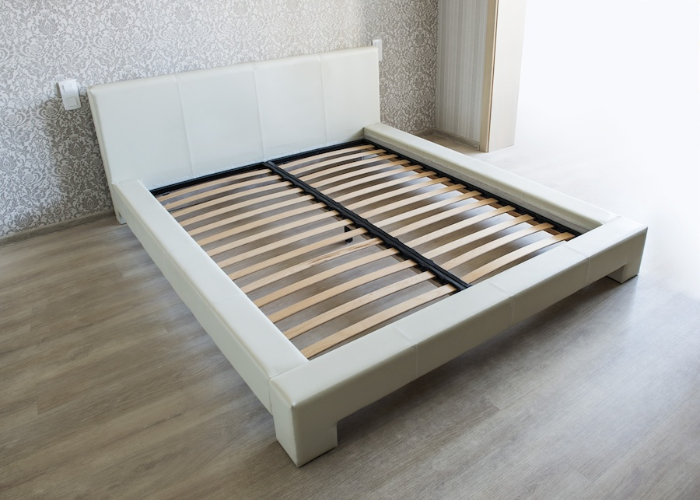 Squeak Free Minimalist Bed Frame by Bedtek