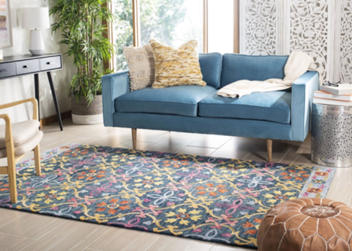 Textured Colorful Rugs