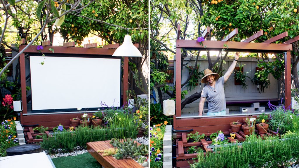 DIY Outdoor Movie Theater