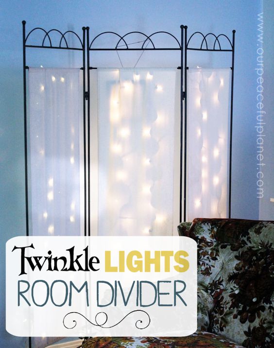 Twinkle Light Curtain