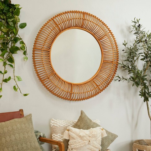 Weaved Wall Mirror