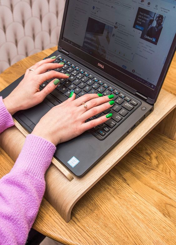 Wooden Stand for Laptops