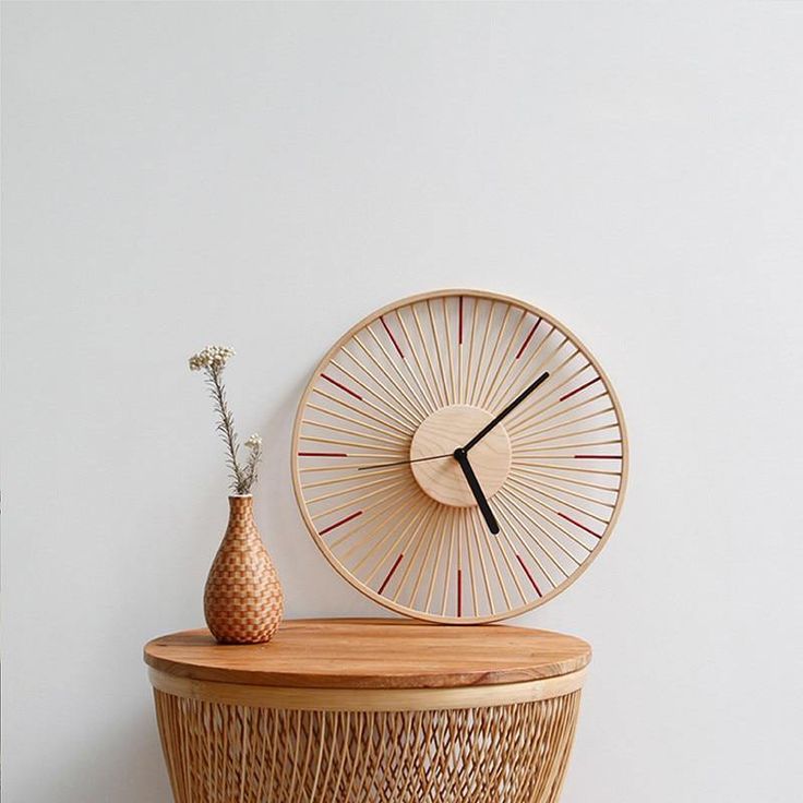 Wooden Wall Clock